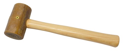 Rawhide hammer with 1 2 - hammer, 3-1/2"